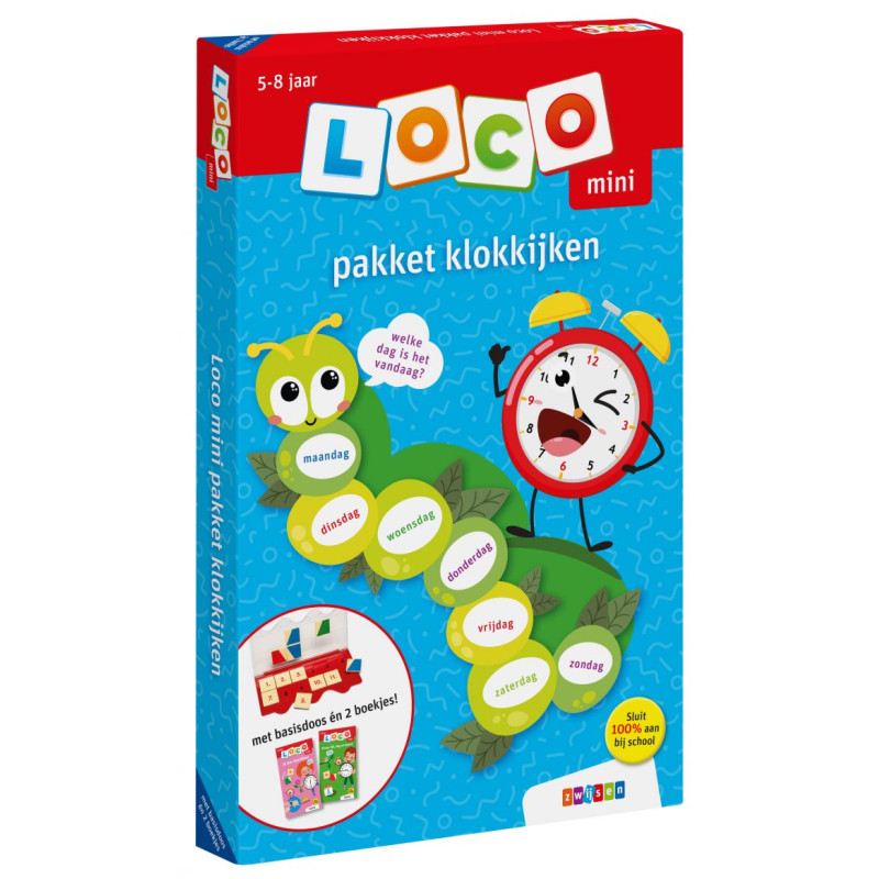 Pakket Loco Mini - Klokkijken Pakket Loco Mini - Klokkijken
