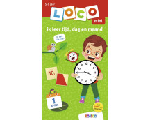 Oefenboekje Loco Mini - ik leer tijd, dag en maand