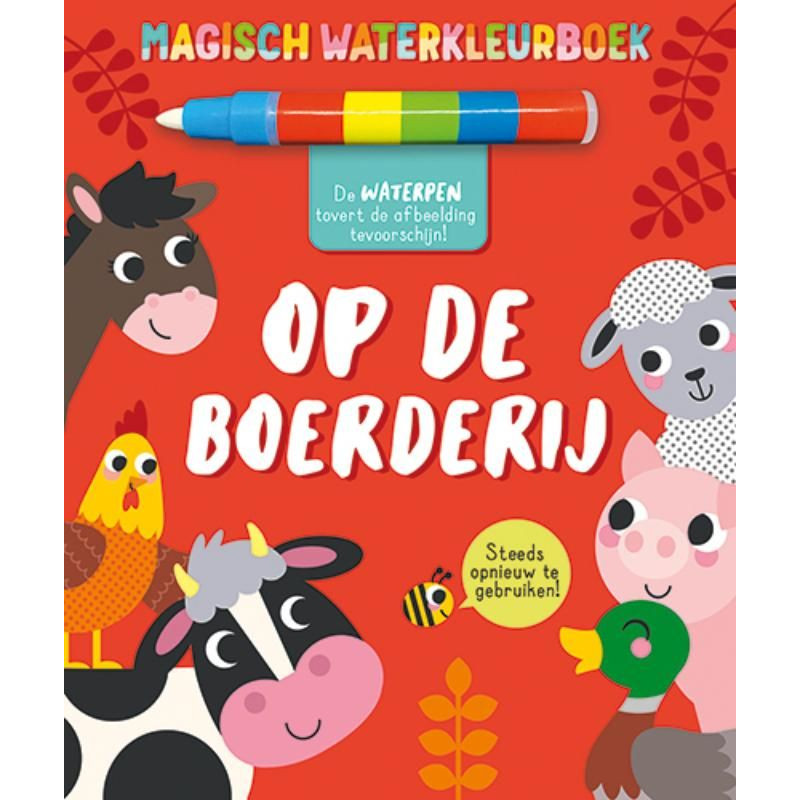 Magisch waterkleurboek - Boerderij