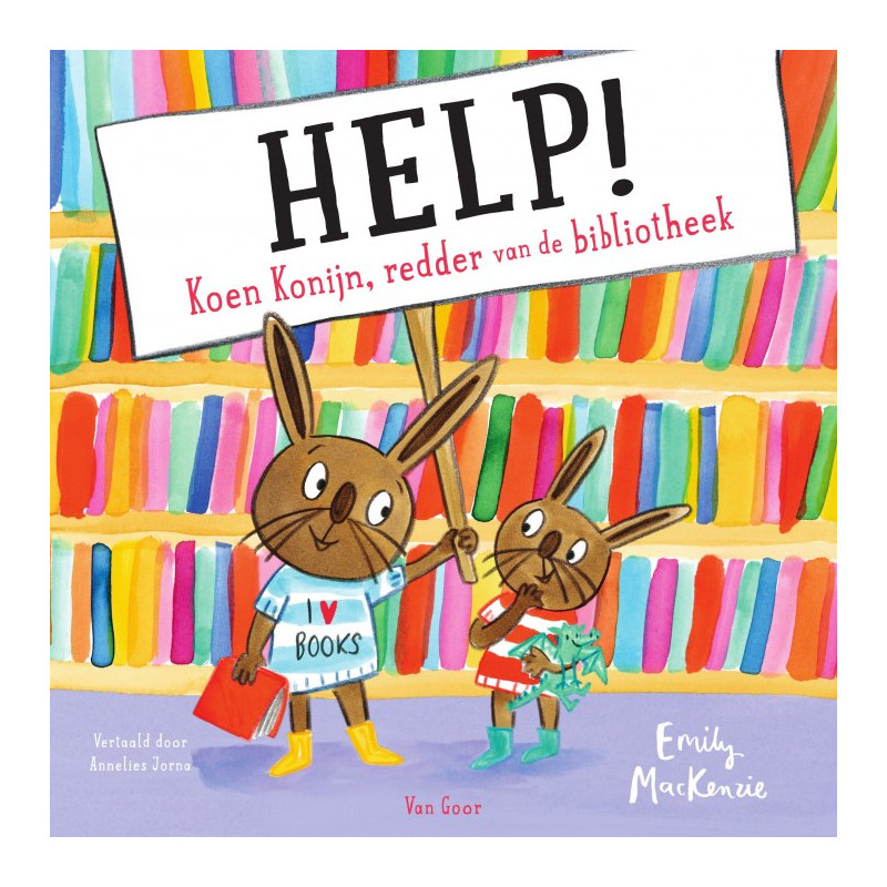 Help! Koen Konijn, redder van de bibliotheek Help! Koen Konijn, redder van de bibliotheek