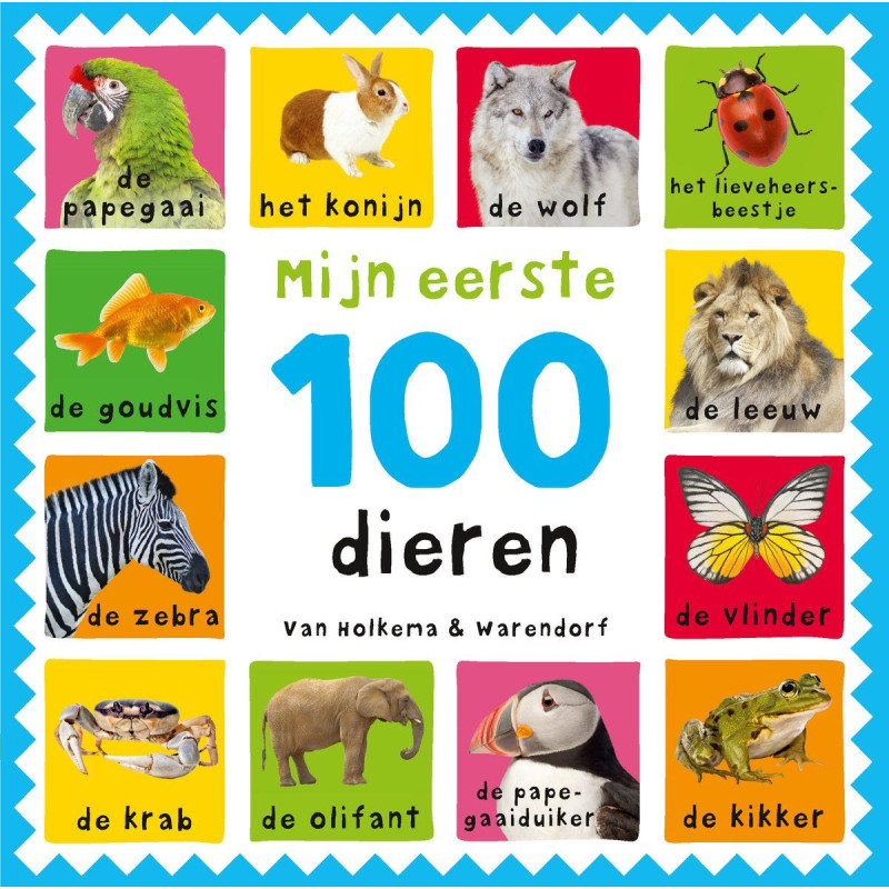 Mijn eerste 100 dieren (flapjesboek)
