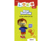 Oefenboekje Loco Mini - Rompompom ik leer tellen t/m 20