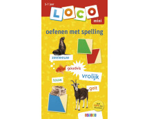 Oefenboekje Loco Mini - Oefenen met spelling