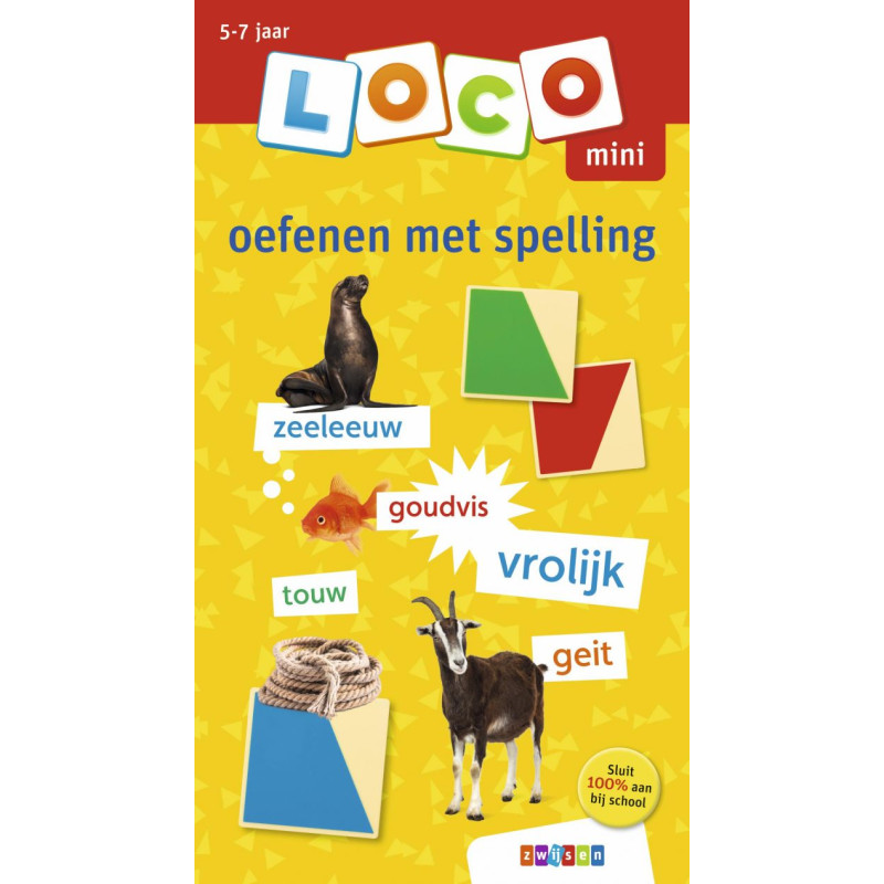 Oefenboekje Loco Mini - Oefenen met spelling