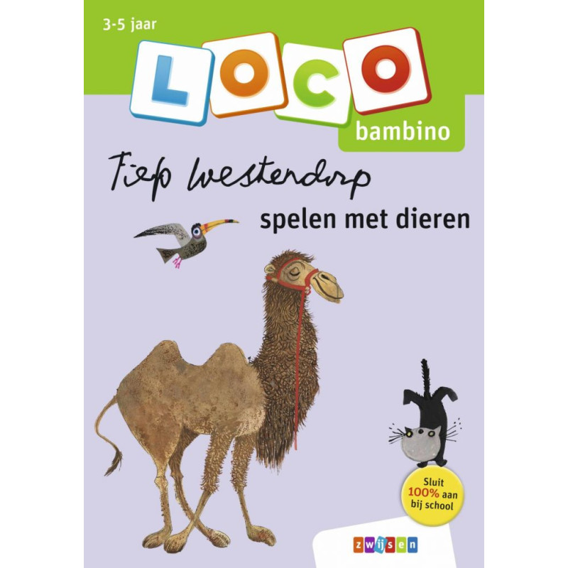 Oefenboekje Loco Bambino - Fiep Westendorp spelen met dieren