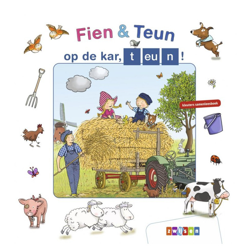 Fien & Teun - op de kar, teun!