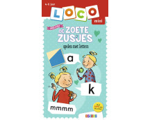 Loco Mini De Zoete Zusjes spelen met letters