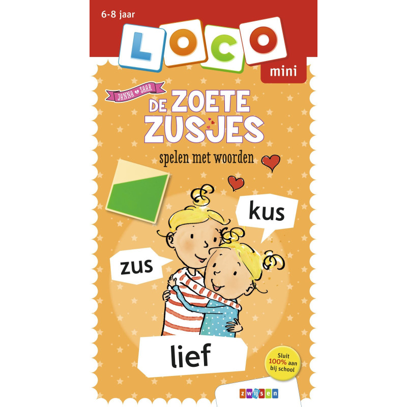 Loco Mini De Zoete Zusjes spelen met woorden Loco Mini De Zoete Zusjes spelen met woorden