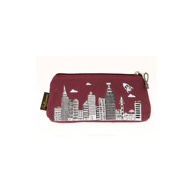 Eco-friendly/vegan etui (rood) Eco-friendly/vegan etui (rood)