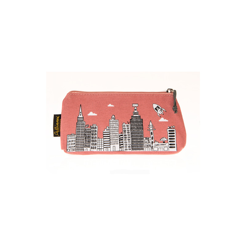 Eco-friendly/vegan etui (roze) Eco-friendly/vegan etui (roze)