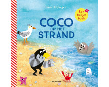 Coco op het strand