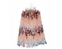 Glitter cape - Roze