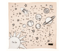 BIO Babydoek space (mousseline/75x75cm)