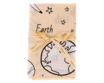 BIO Babydoek space (mousseline/75x75cm) BIO Babydoek space (mousseline/75x75cm)