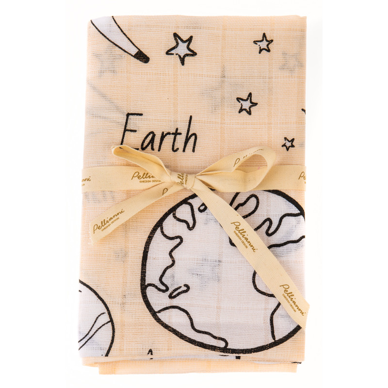 BIO Babydoek space (mousseline/75x75cm) BIO Babydoek space (mousseline/75x75cm)