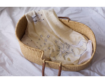 BIO Babydoek unicorn/eenhoorn (mousseline/75x75cm) BIO Babydoek unicorn/eenhoorn (mousseline/75x75cm)