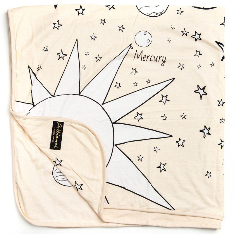 BIO Babydeken space (jersey/100x100cm) BIO Babydeken space (jersey/100x100cm)