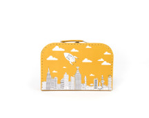 Koffer city (large/30cm/mosterdgeel)