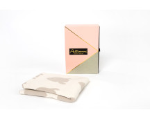 BIO gebreide deken (raket/beige)