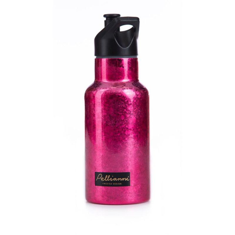Eco-friendly RVS isoleerfles - roze glans Eco-friendly RVS isoleerfles - roze glans