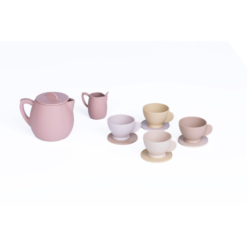 Siliconen theeservies (blush) Siliconen theeservies (blush)