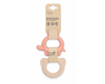 TINY BIOplastic bijtringen (koraal/2-delig)