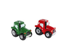 Spaarpot tractor aardewerk (2 ass.)