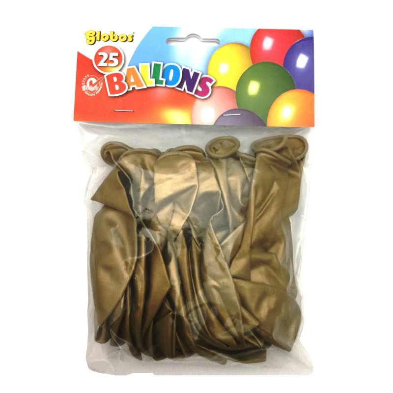 Ballonnen goud (nr.12/25 st. in zak)