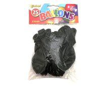 Ballonnen zwart (25st. in zak) Ballonnen zwart (25st. in zak)