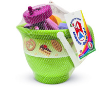 Bakset cupcake met mixer (8 delig) Bakset cupcake met mixer (8 delig)