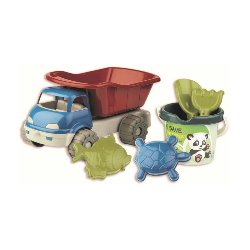 Kiepauto met emmerset recycled Kiepauto met emmerset recycled