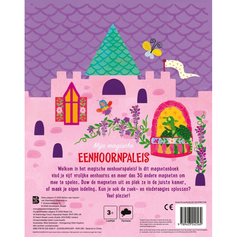 Magneetboek: Mijn magische eenhoornpaleis