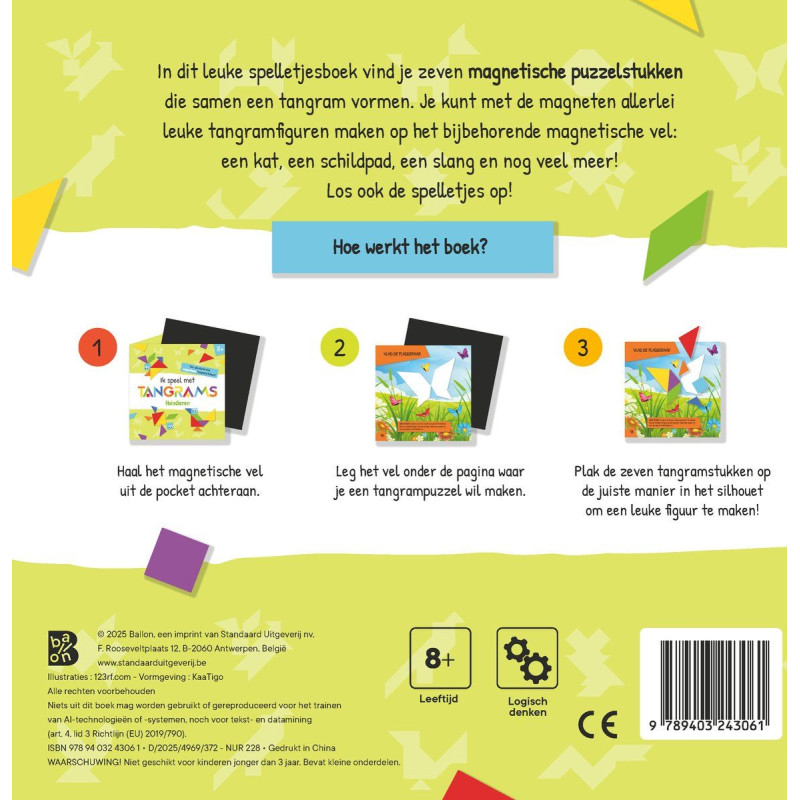 Ik speel met tangrams: Huisdieren Ik speel met tangrams: Huisdieren