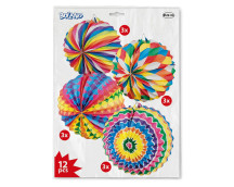 Papieren ballonlampion Fantasie 4 designs (22 cm) Papieren ballonlampion Fantasie 4 designs (22 cm)