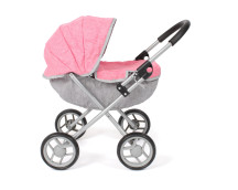 Poppenwagen Lilli (koraalroze) Poppenwagen Lilli (koraalroze)