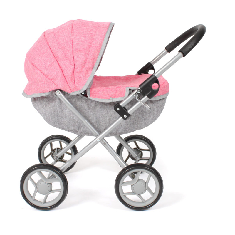 Poppenwagen Lilli (koraalroze) Poppenwagen Lilli (koraalroze)