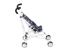Poppenbuggy Roma (navy sterren) Poppenbuggy Roma (navy sterren)