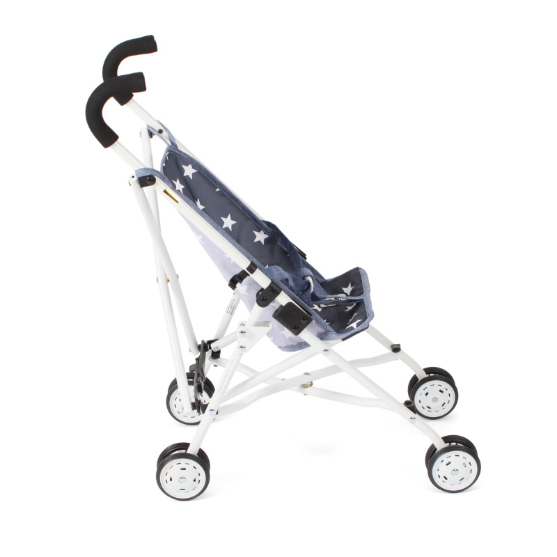 Poppenbuggy Roma (navy sterren) Poppenbuggy Roma (navy sterren)