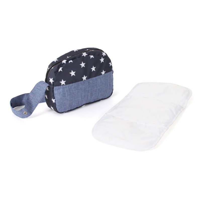 Poppenluiertas (navy sterren)