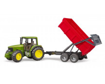 John Deere 6920 met kipwagen John Deere 6920 met kipwagen