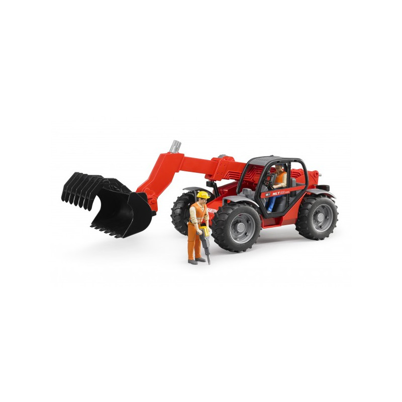 Manitou kraan met telescooparm