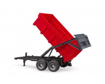 Kiepwagen met automatische achterwand