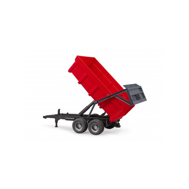 Kiepwagen met automatische achterwand