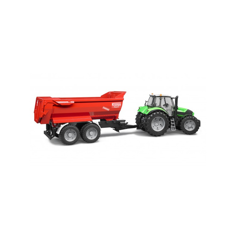 Krampe halfpipe kieptrailer