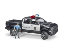 RAM 2500 politietruck met speelfiguur RAM 2500 politietruck met speelfiguur