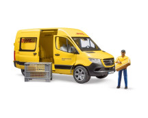 MB Sprinter DHL met speelfiguur MB Sprinter DHL met speelfiguur