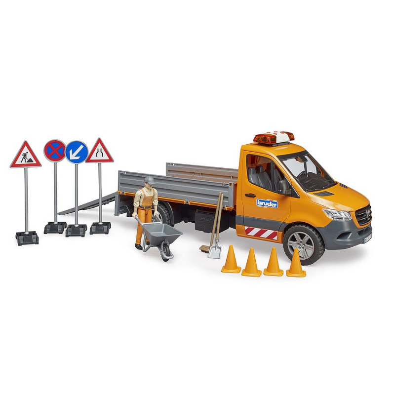 MB Sprinter gemeentewerken + figuur/acc MB Sprinter gemeentewerken + figuur/acc