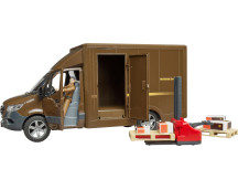 MB Sprinter UPS incl. chauffeur en toebehoren MB Sprinter UPS incl. chauffeur en toebehoren