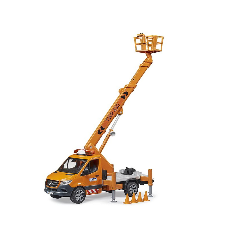 MB Sprinter hoogwerker met licht en geluid MB Sprinter hoogwerker met licht en geluid