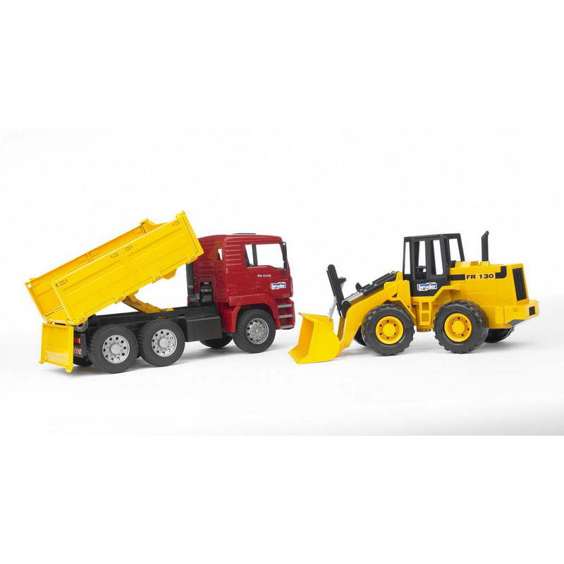 MAN TGA kiepauto met shovel MAN TGA kiepauto met shovel